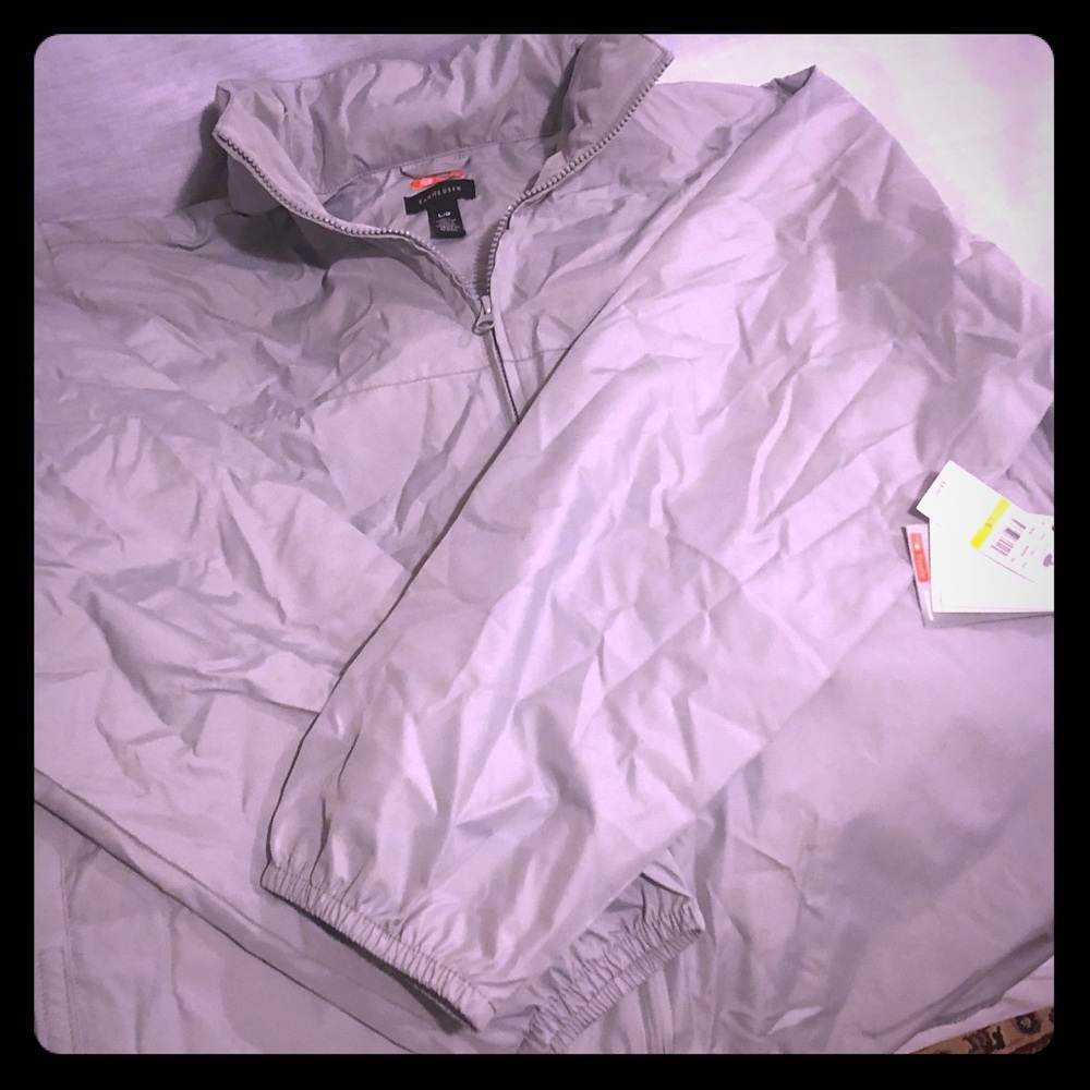 Van Heusen water repellent jacket.